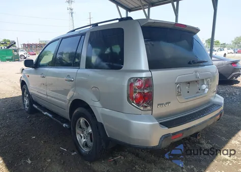 2008 Honda Pilot Ex-L from USA, damaged, VIN 5FNYF18778B001538